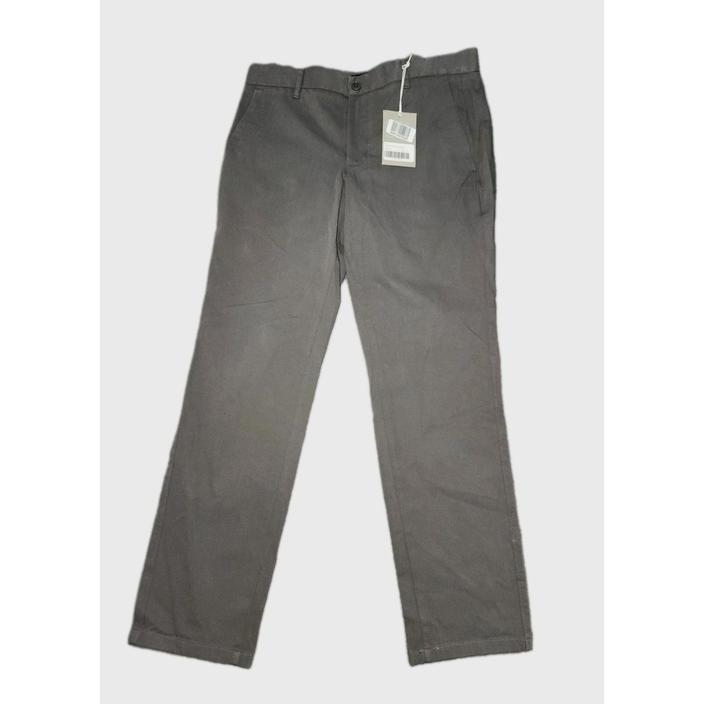 Everlane The Performance Chino Uniform Slate Grey Straight Fit Size 34x30 NWT